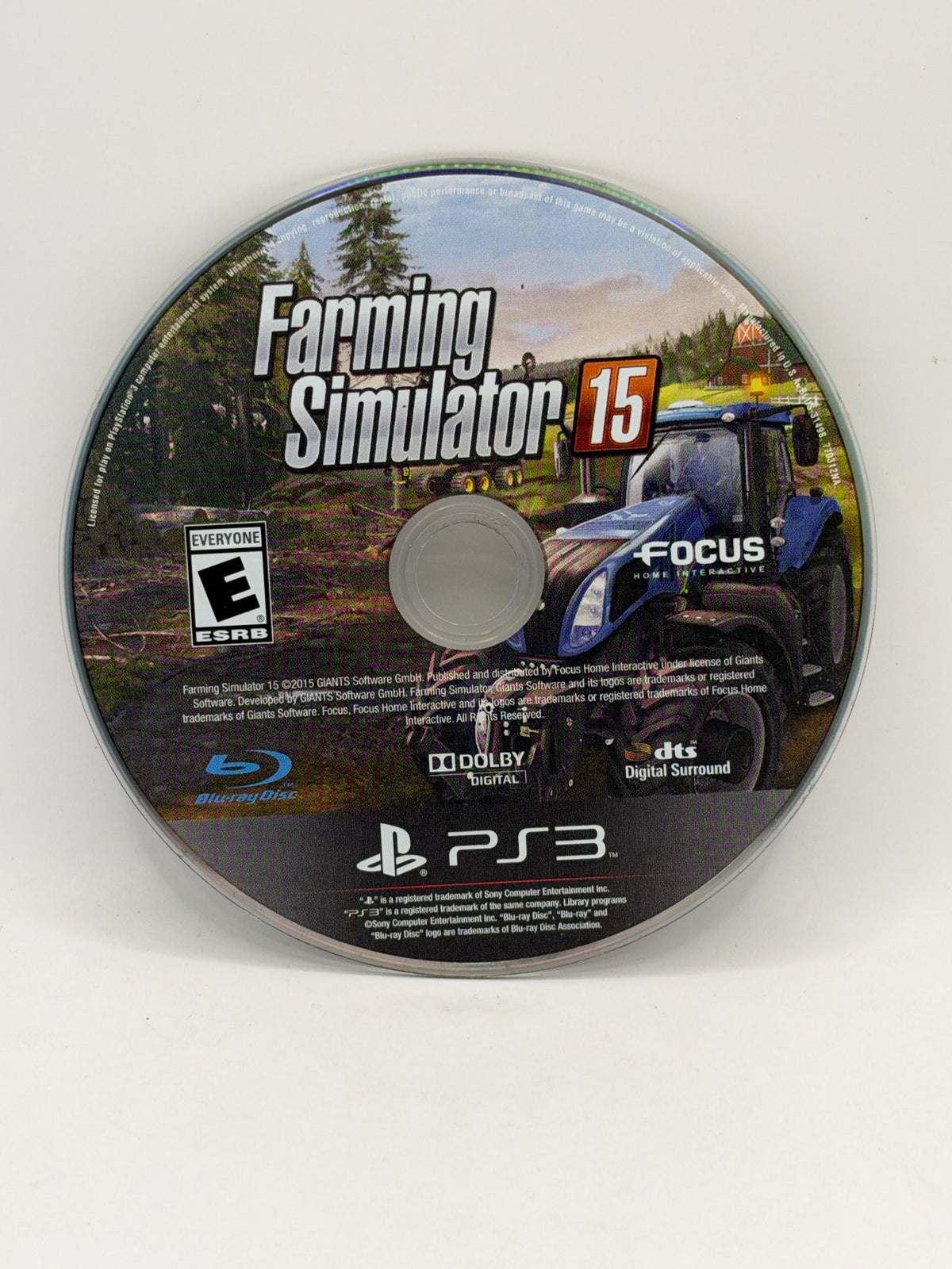 Farming Simulator 15 CL01 (Disc Only) PlayStation 3