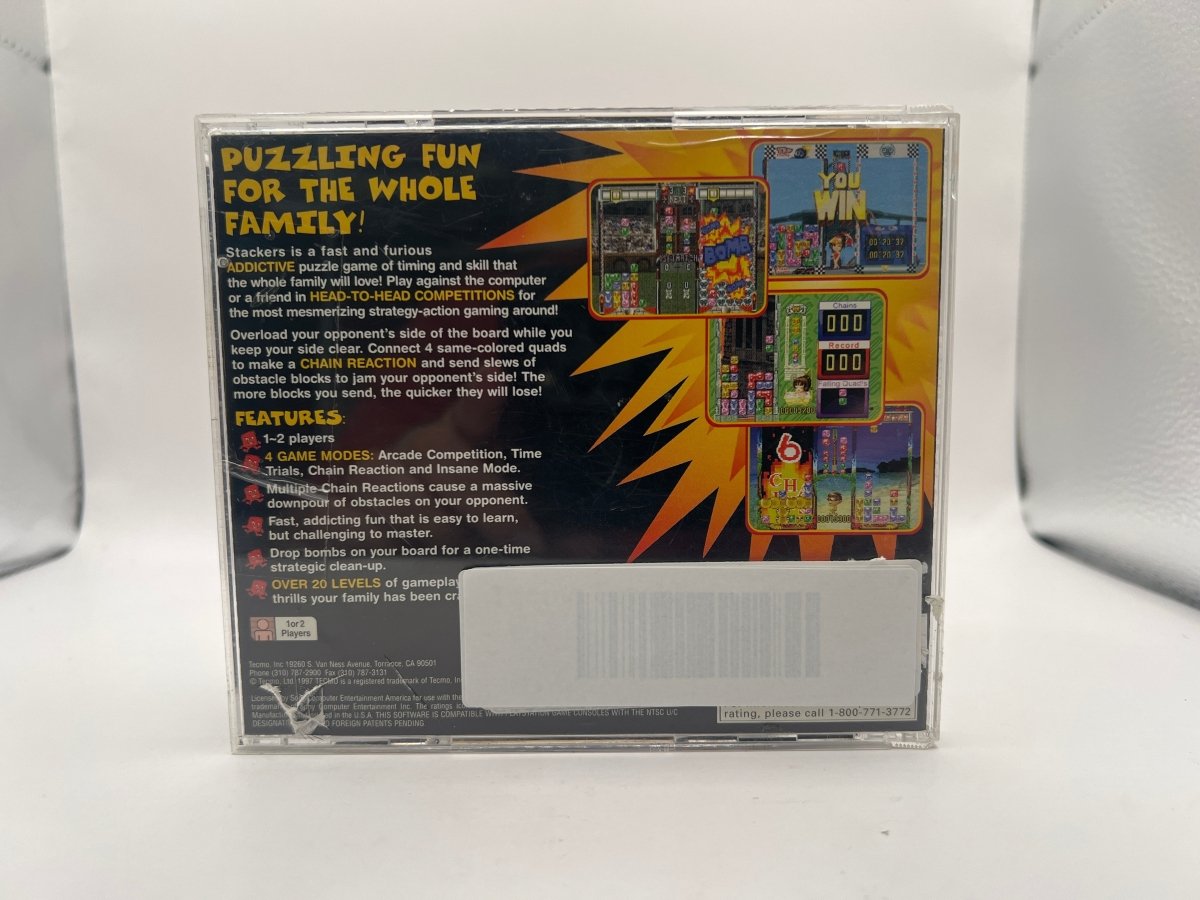 Tecmo Stackers CL01 (CIB) Playstation One