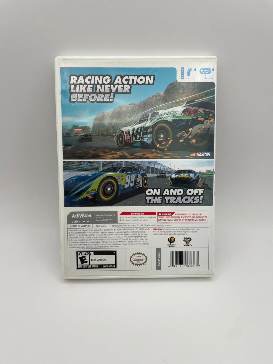 NASCAR Unleashed CL01 (CIB) Nintendo Wii