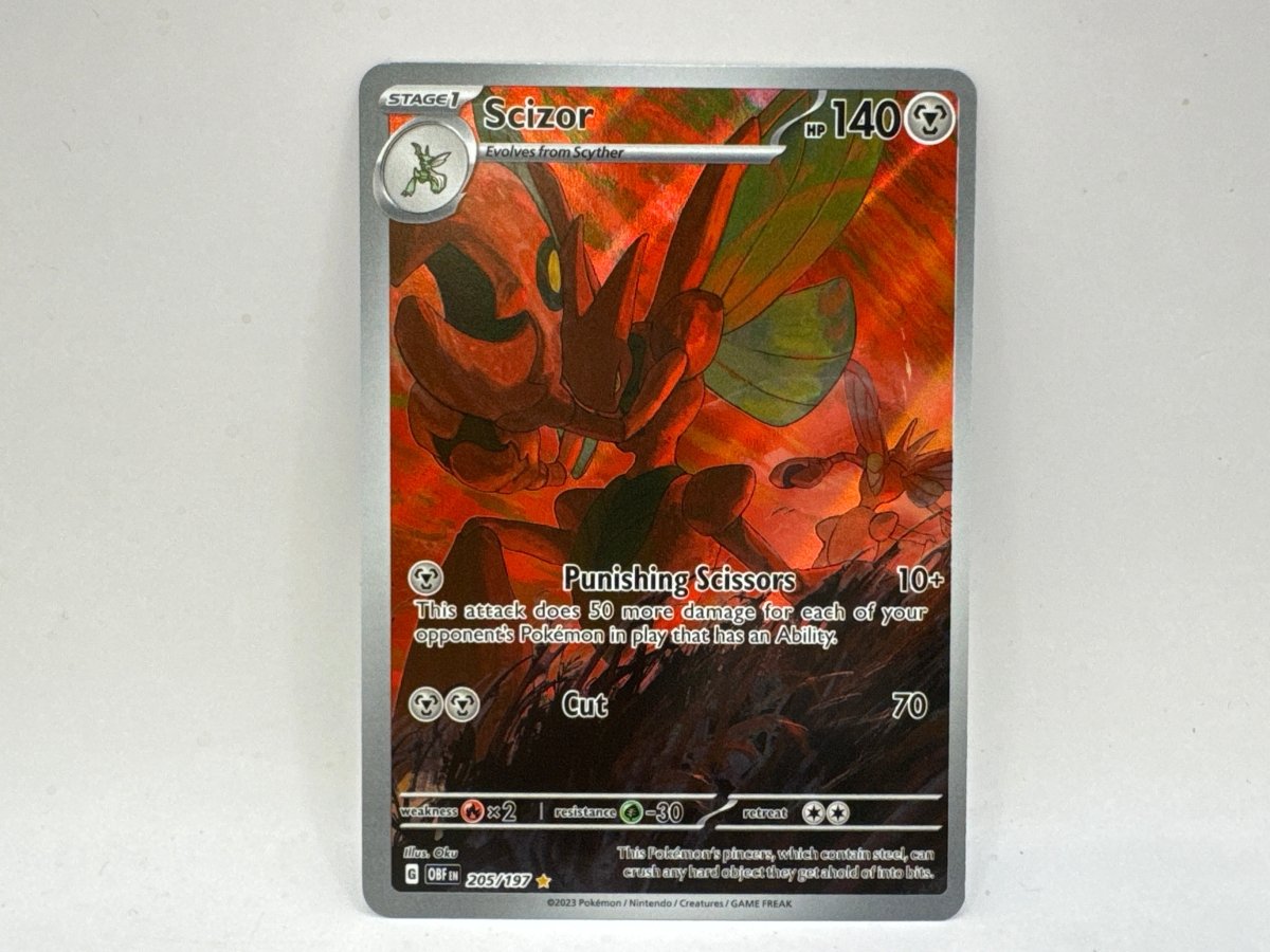 Scizor 205/197 (NM) CL01 Pokemon