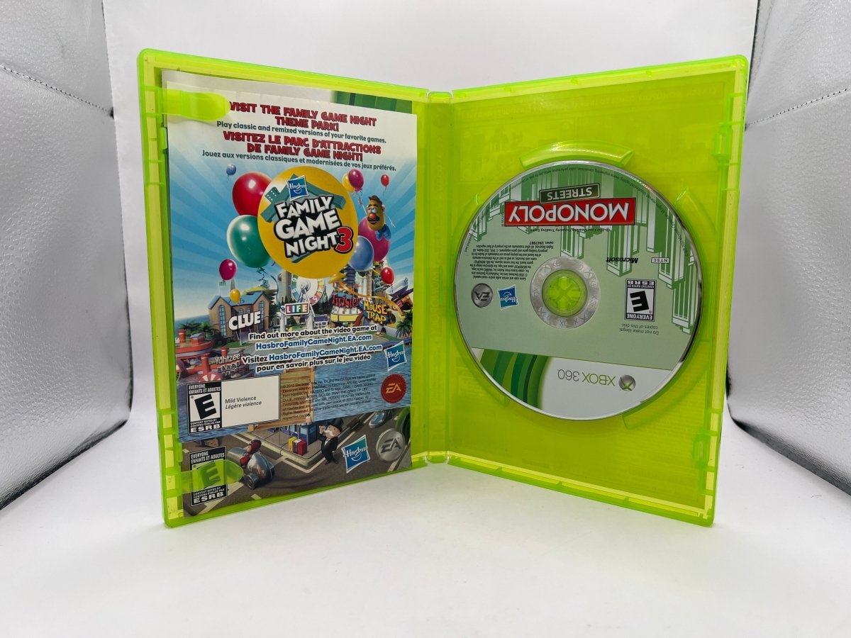 Monopoly Streets CL01 (CIB) Xbox 360