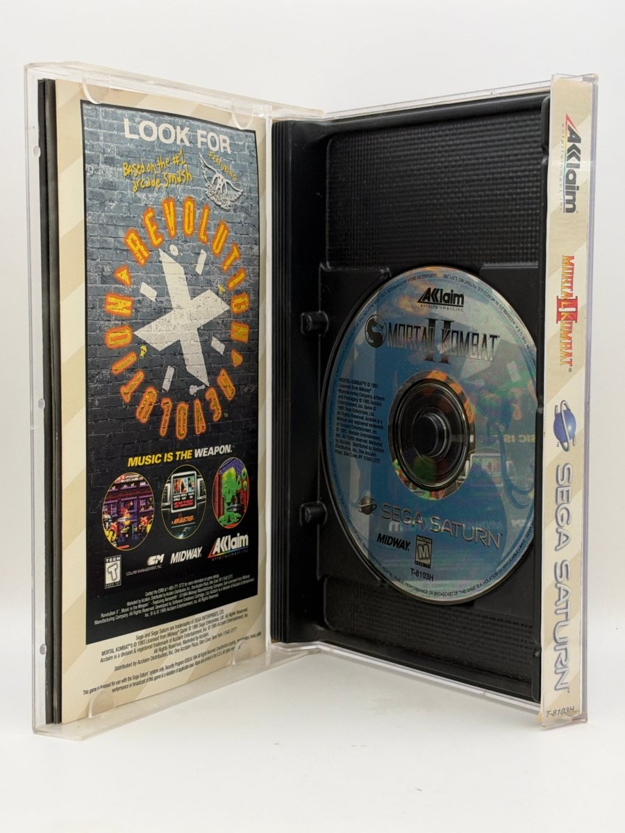 Mortal Kombat II CL01 (CIB) Sega Saturn