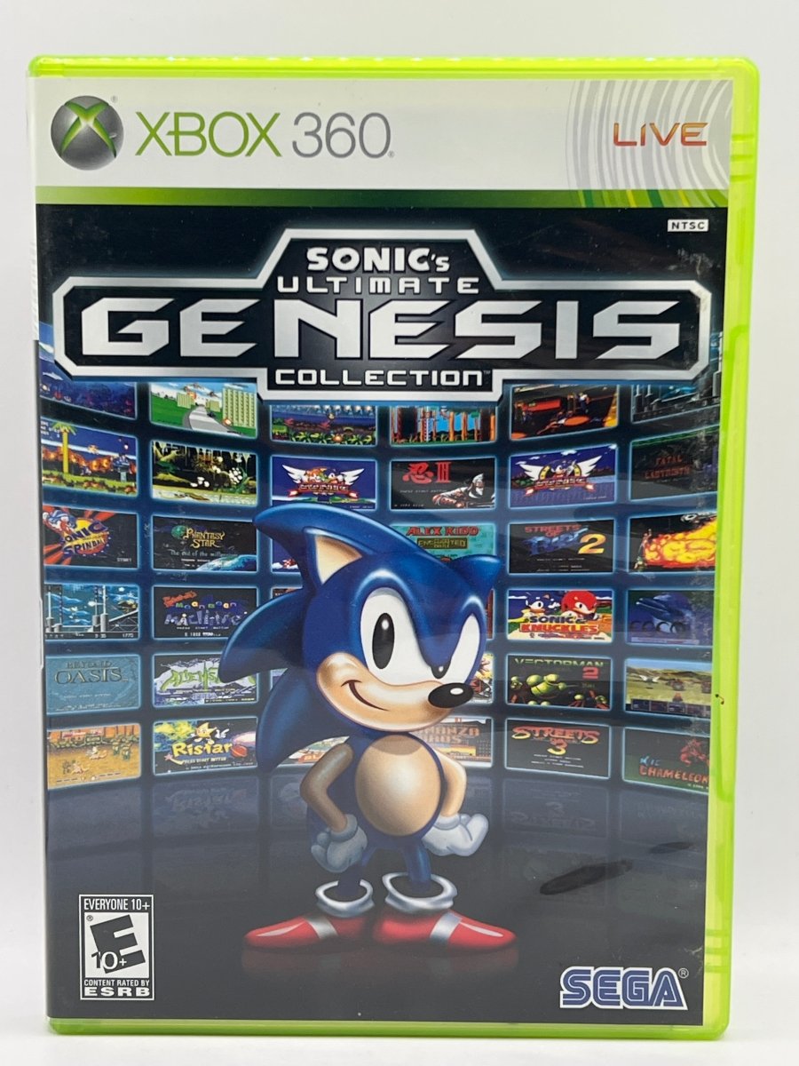 Sonic's Ultimate Genesis Collection CL01 (CIB) Xbox 360
