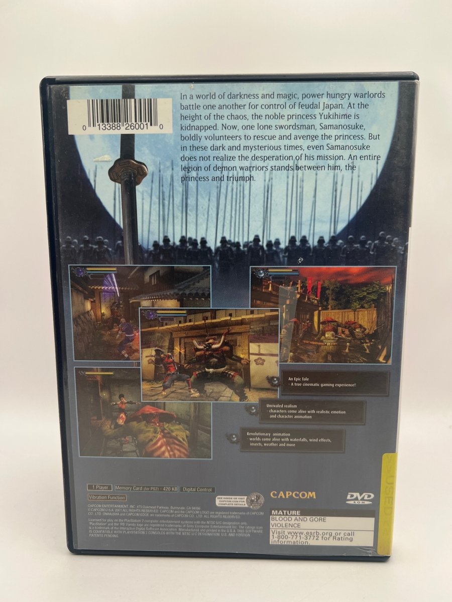 Onimusha Warlords CL01 (Missing Manual) PlayStation 2
