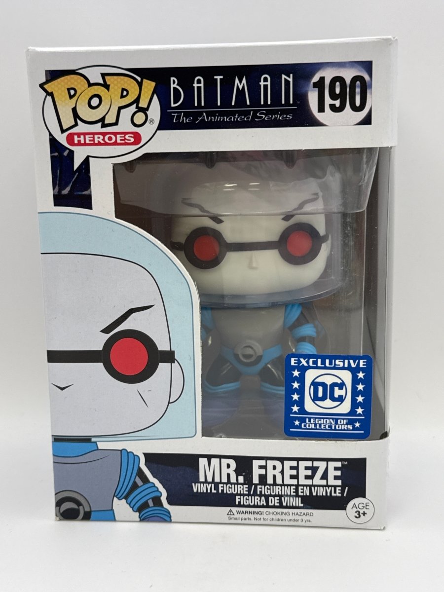 Batman The Animated Series: Mr. Freeze - DC Legion Of Collectors Exclusive #190 Funko Pop