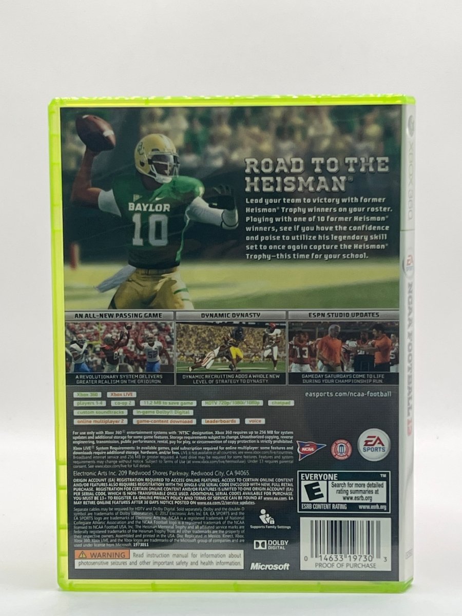 NCAA Football 13 CL01 (CIB) Xbox 360