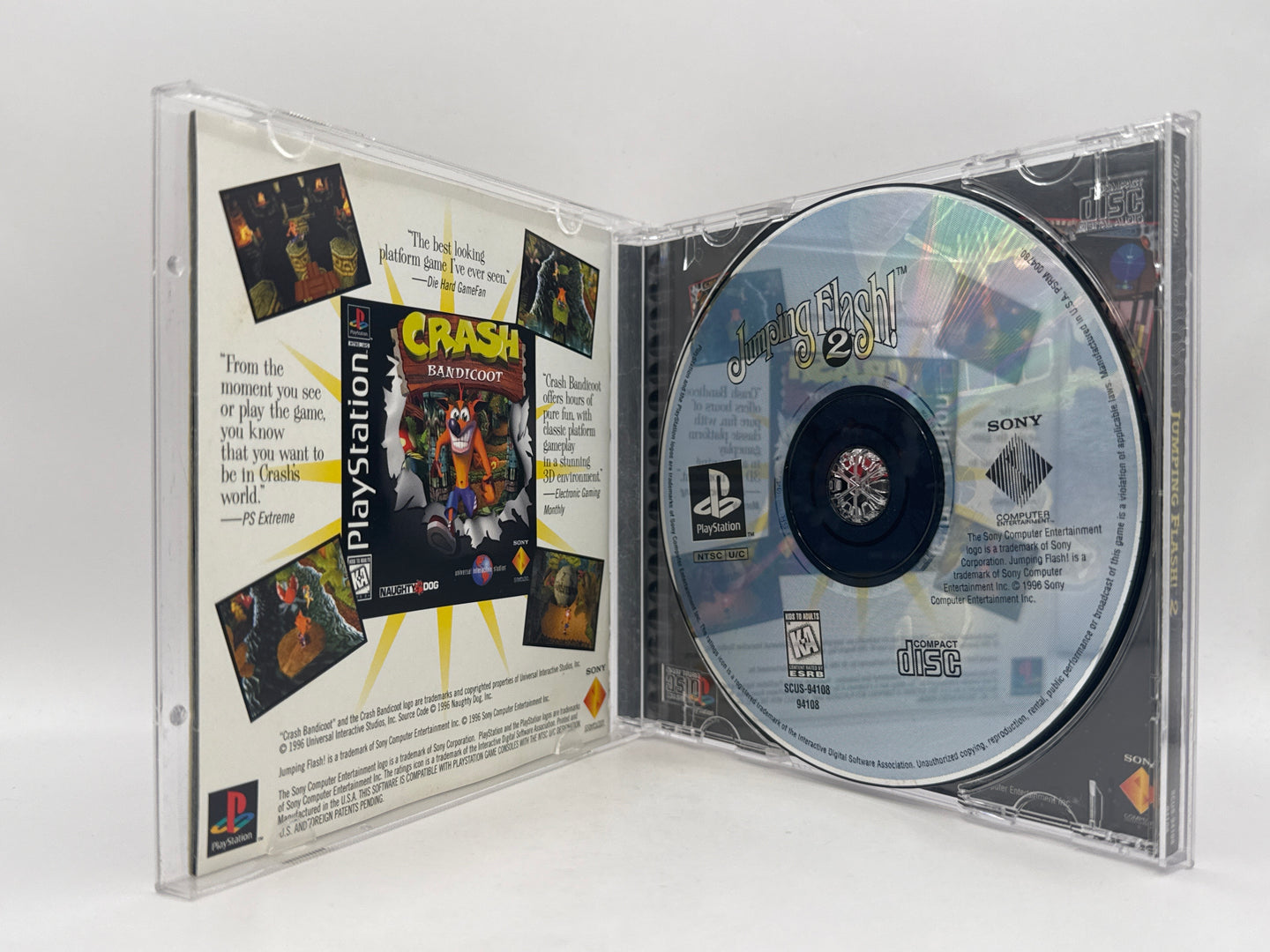 Jumping Flash 2 CL01 (CIB) PlayStation One