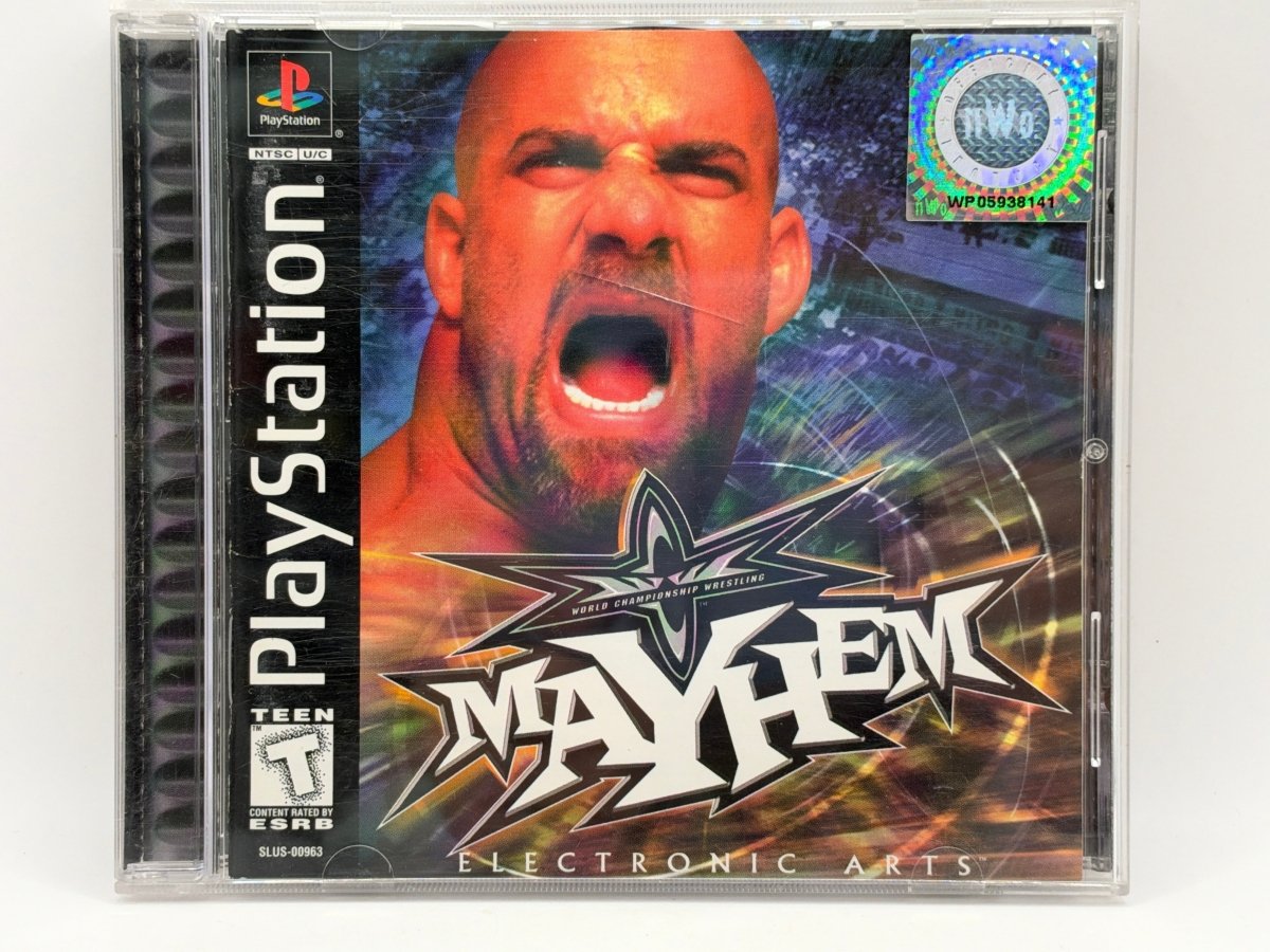 WCW Mayhem CL01 (CIB) Playstation One