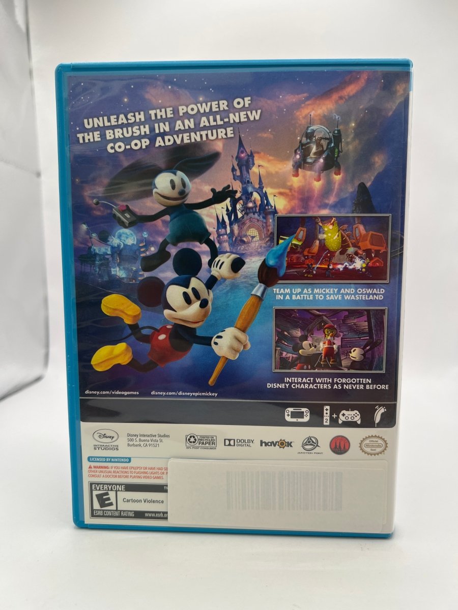 Epic Mickey 2: The Power of Two CL01 (CIB) Nintendo Wii U