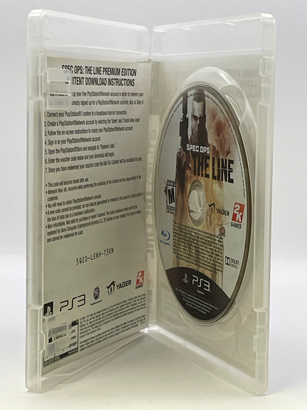 Spec Ops The Line [Premium Edition] CL01 (Missing Manual) Playstation 3