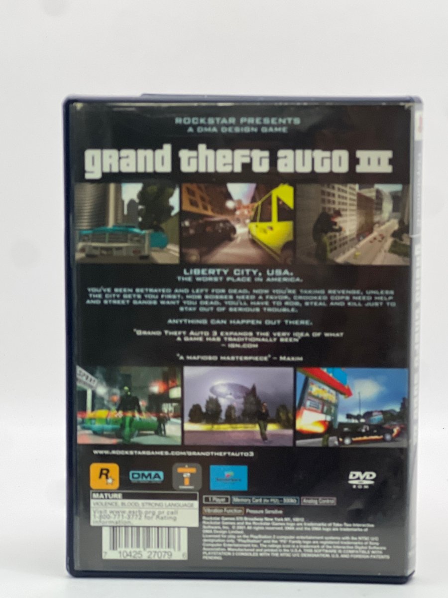 Grand Theft Auto III CL03 (CIB) PlayStation 2