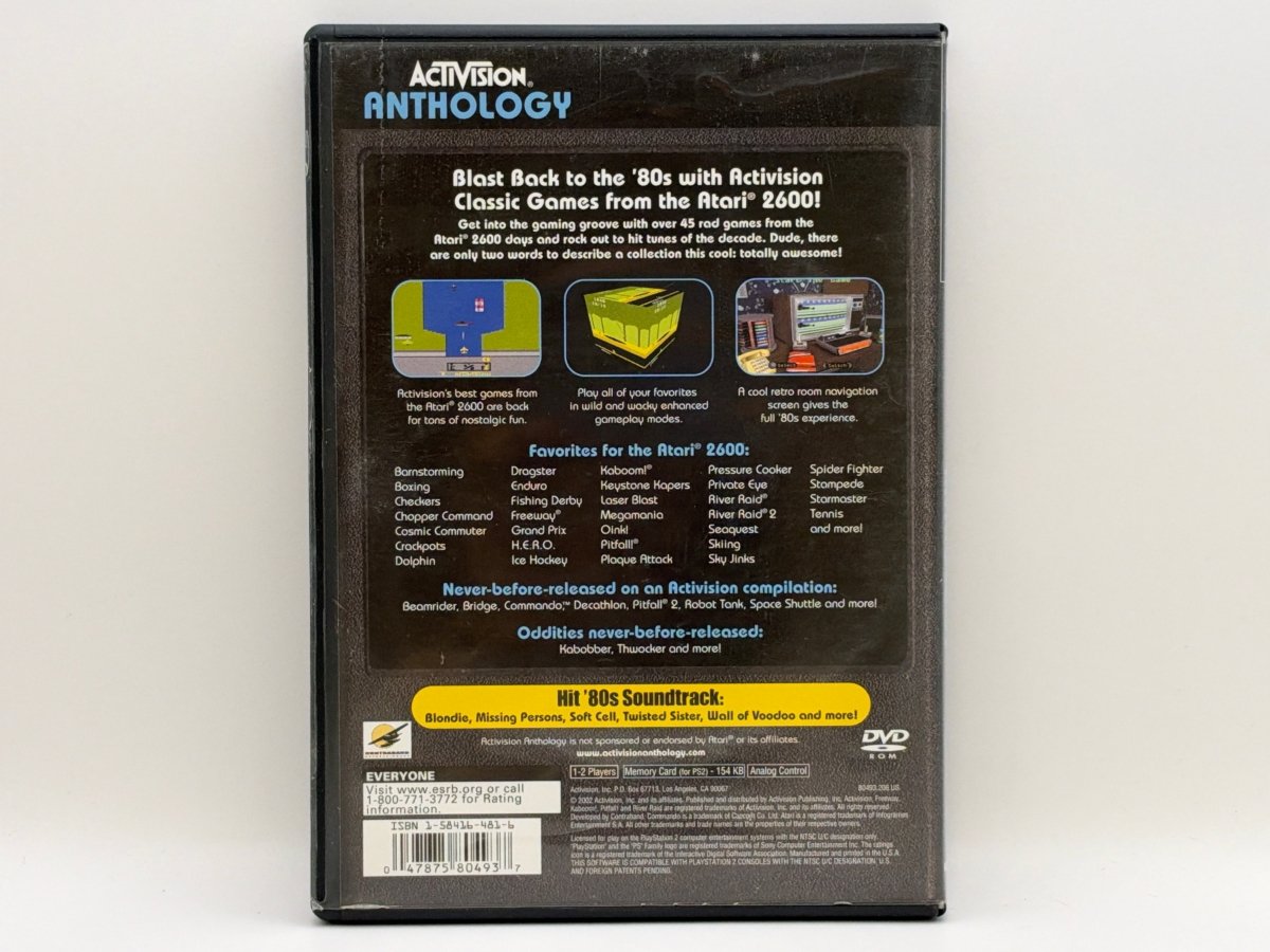 Activision Anthology CL01 (CIB) PlayStation 2