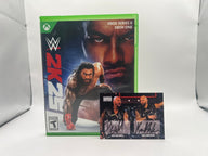 WWE 2K25 SIGNED ON DISC/LIMITED EDITION CARD DOC GALLOWS/KARL ANDERSON CL04 (CIB) Xbox Series X