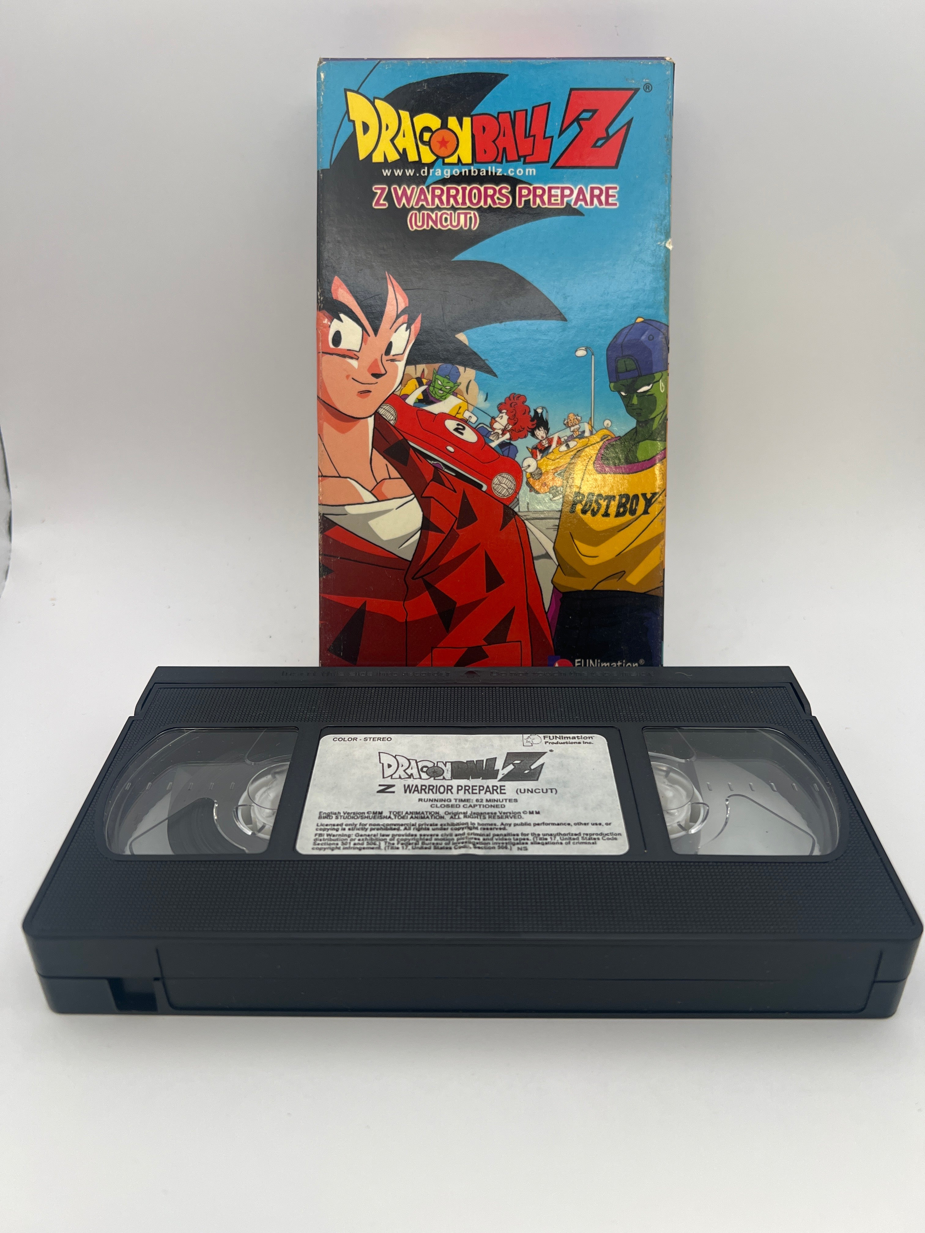 Dragon Ball Z - Z Warrior Prepare (Uncut) (2000) Used VHS