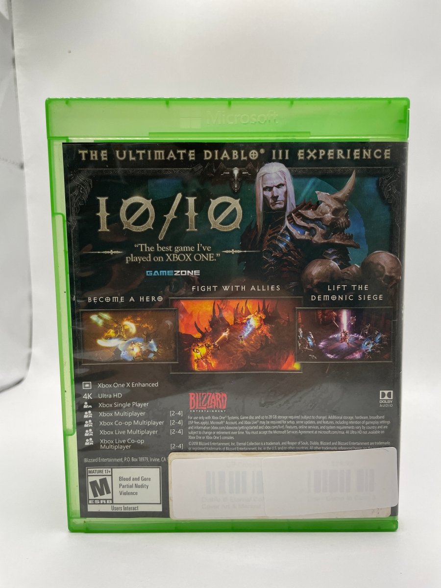 Diablo III Eternal Collection CL01 (CIB) Xbox One