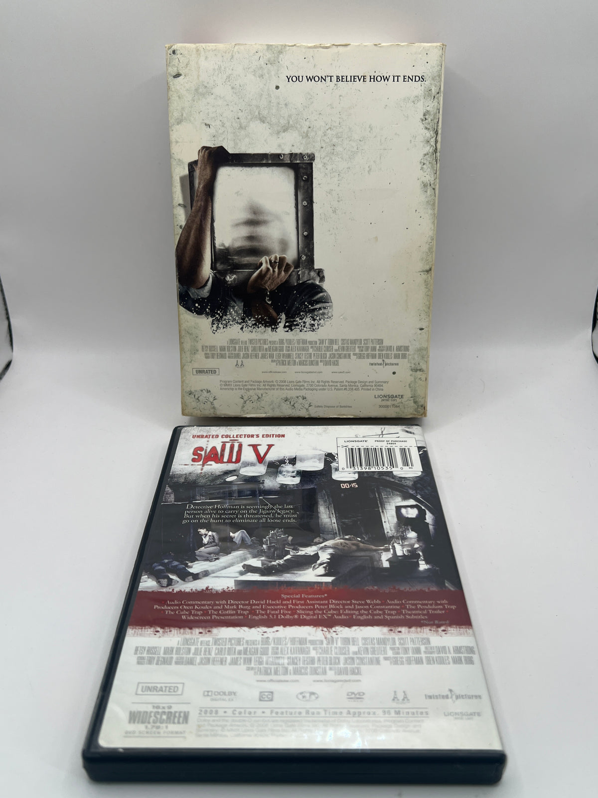 Saw V (Unrated Collector's Edition) (2008) Used DVD