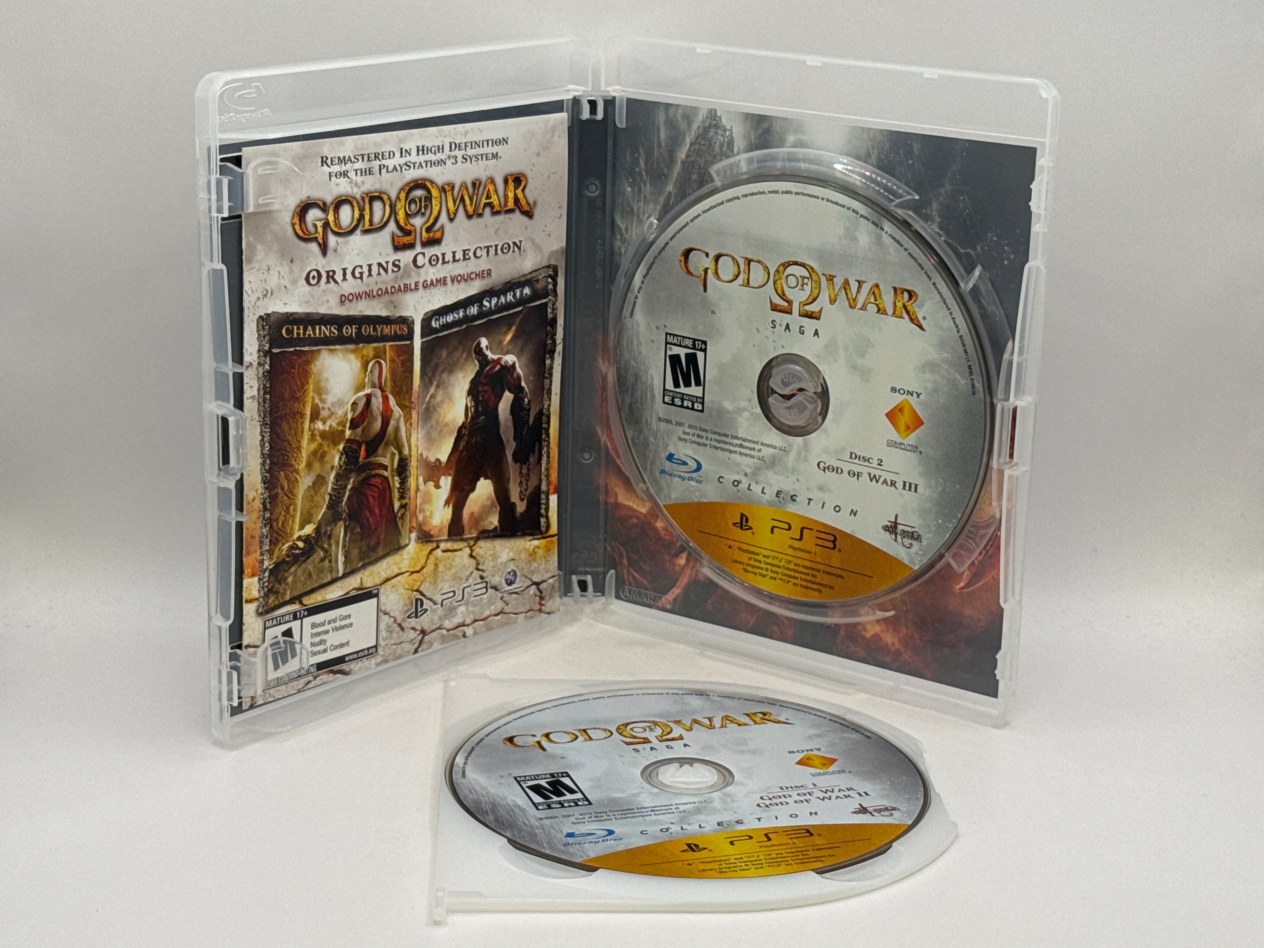 God of War SAGA Dual Pack CL01 (CIB) PlayStation 3