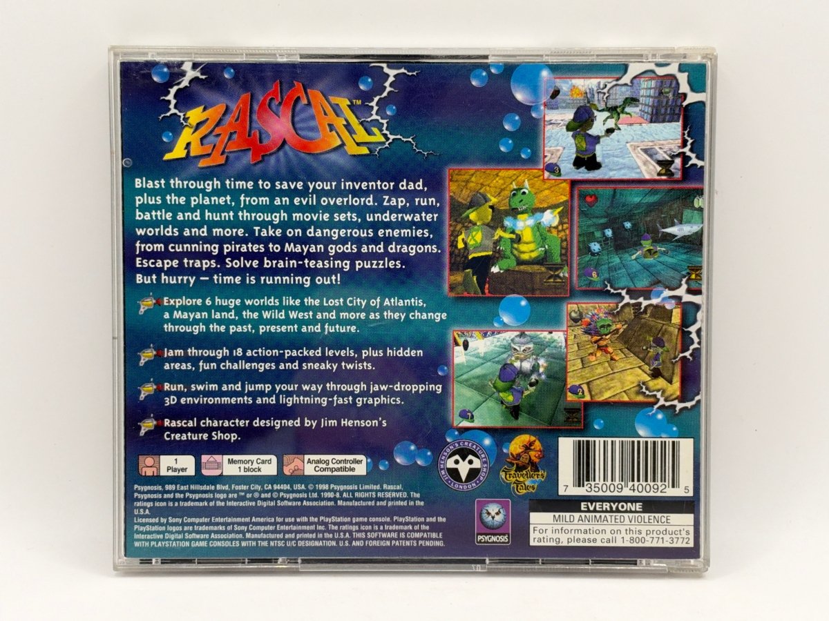 Rascal CL01 (CIB) Playstation One