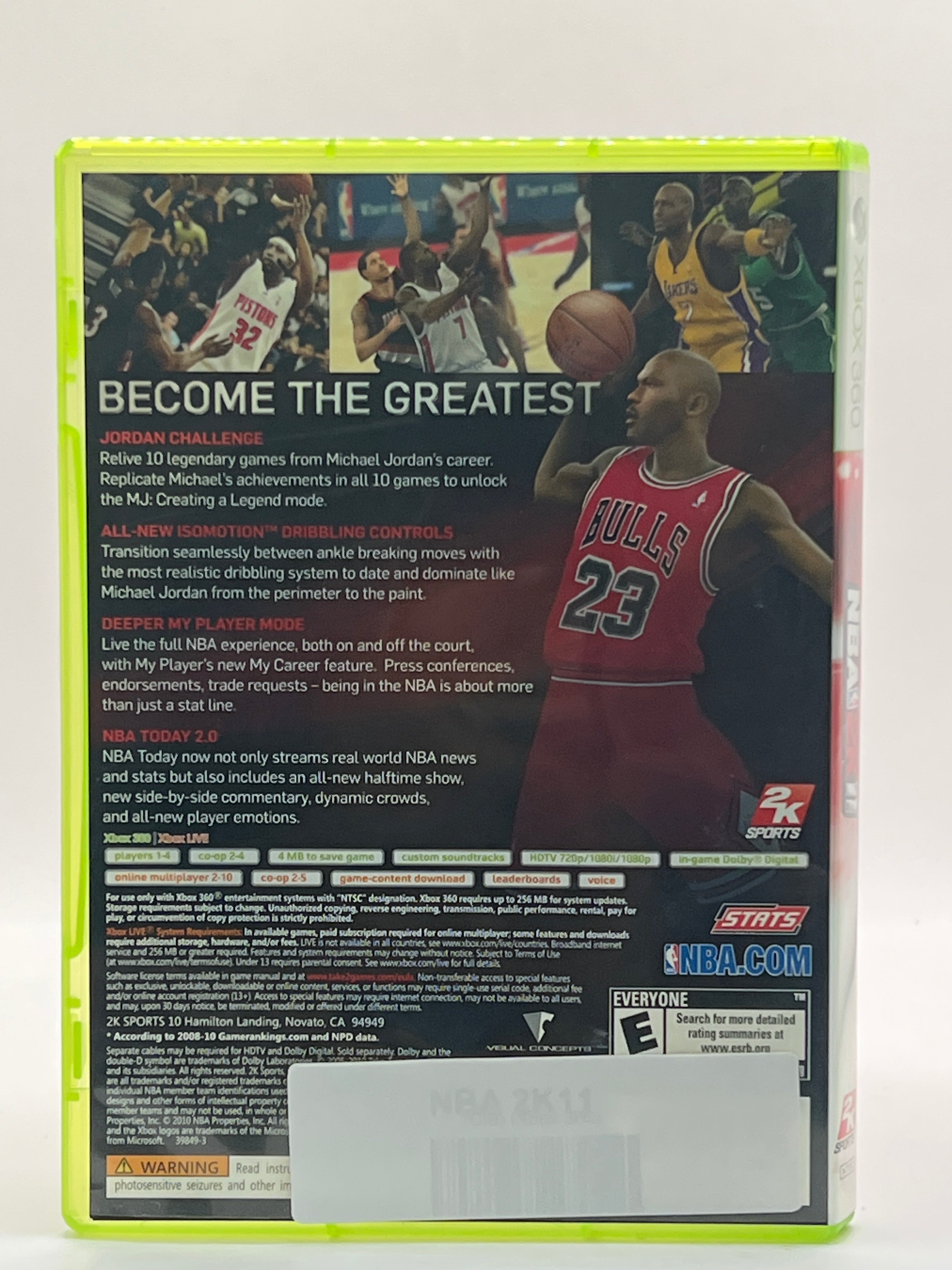 NBA 2K11 CL01 (CIB) Xbox 360