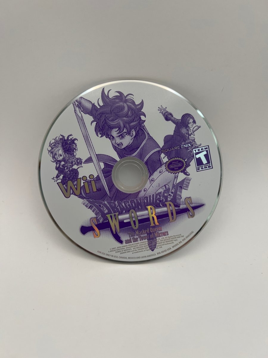 Dragon Quest Swords The Masked Queen and the Tower of Mirrors CL01 (Disc Only) Nintendo Wii