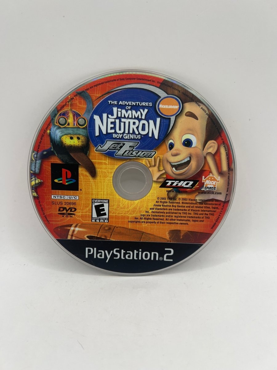 Jimmy Neutron Jet Fusion CL01 (Disc Only) PlayStation 2