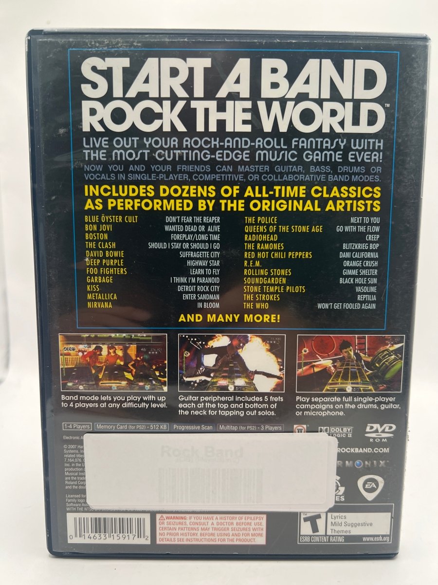 Rock Band CL04 (CIB) PlayStation 2