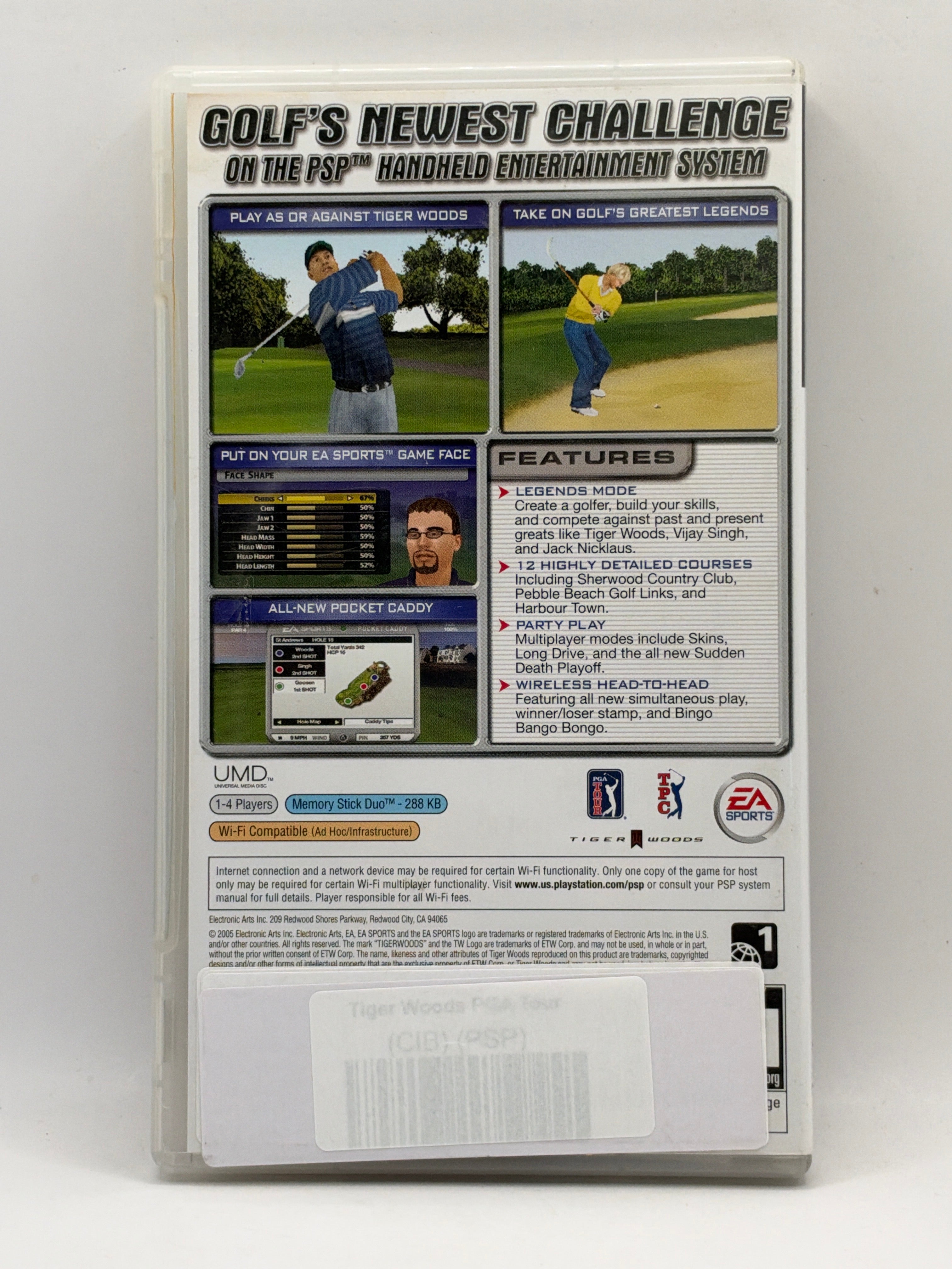 Tiger Woods PGA Tour CL03 (CIB) PSP