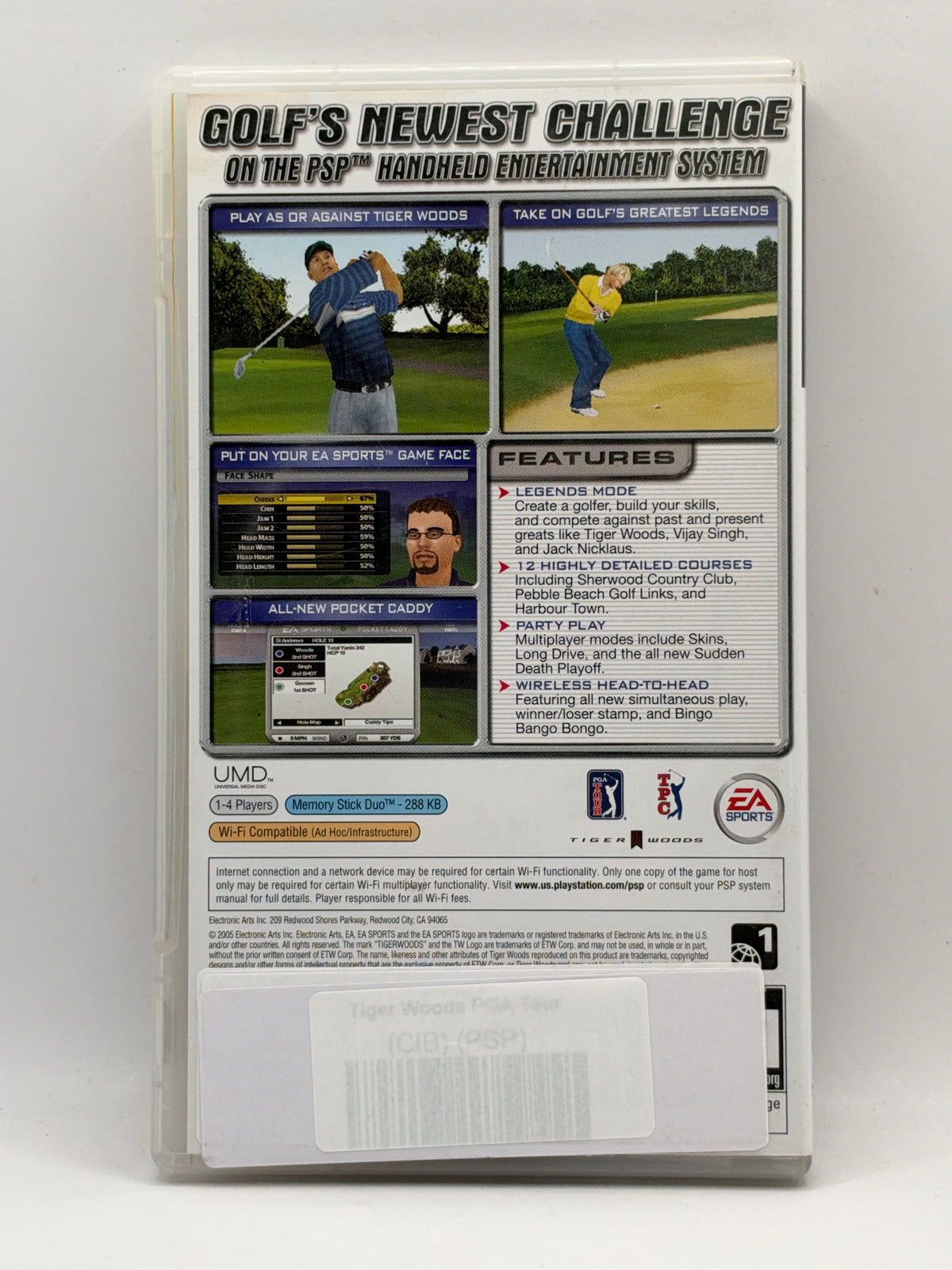 Tiger Woods PGA Tour CL03 (CIB) PSP