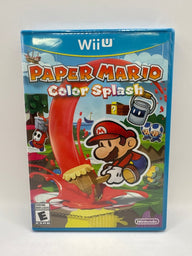 Paper Mario Color Splash CL02 (New) Nintendo Wii U