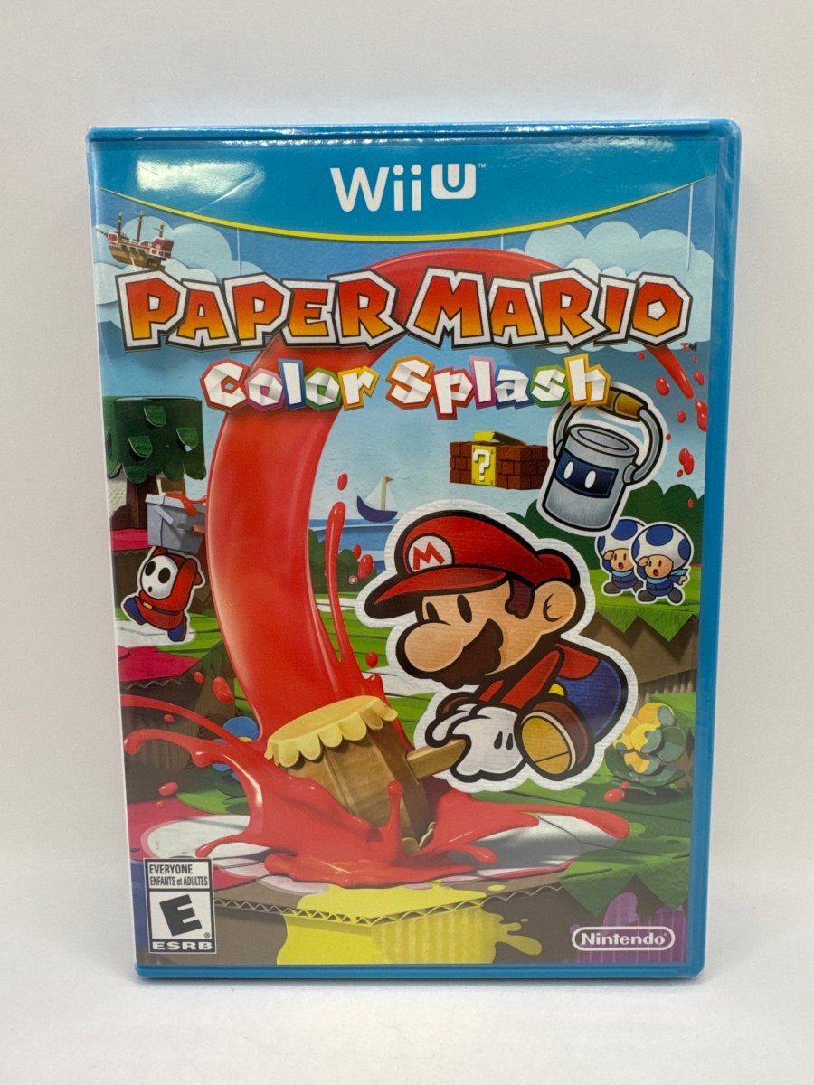 Paper Mario Color Splash CL02 (New) Nintendo Wii U