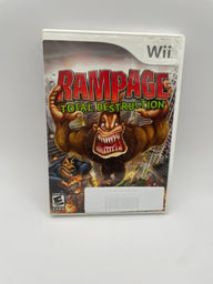 Rampage Total Destruction CL01 (CIB) Nintendo Wii