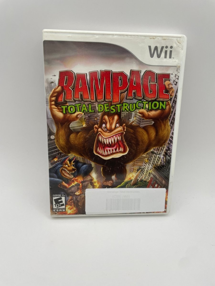 Rampage Total Destruction CL01 (CIB) Nintendo Wii
