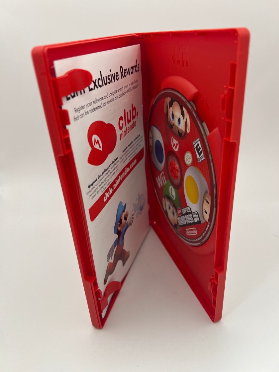 New Super Mario Bros. Wii CL02 (CIB) Nintendo Wii
