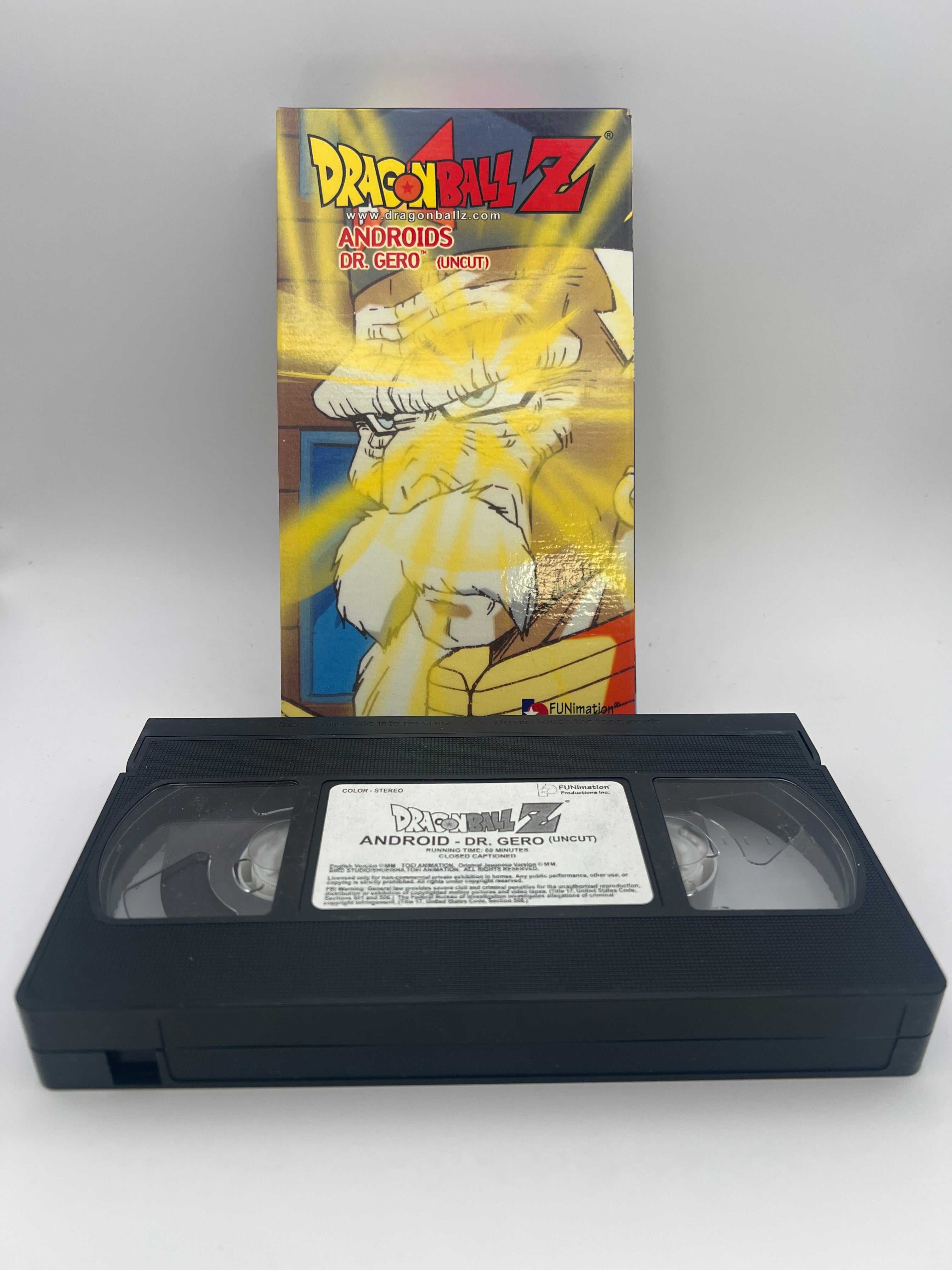 Dragon Ball Z - Androids Dr.Gero (Uncut) (2000) Used VHS