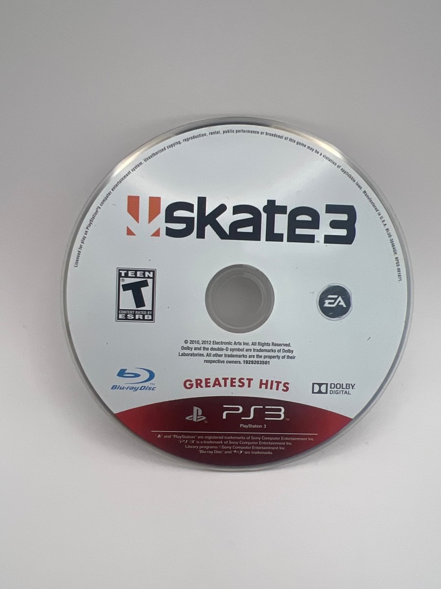 Skate 3 [Greatest Hits] CL01 (Disc Only) PlayStation 3