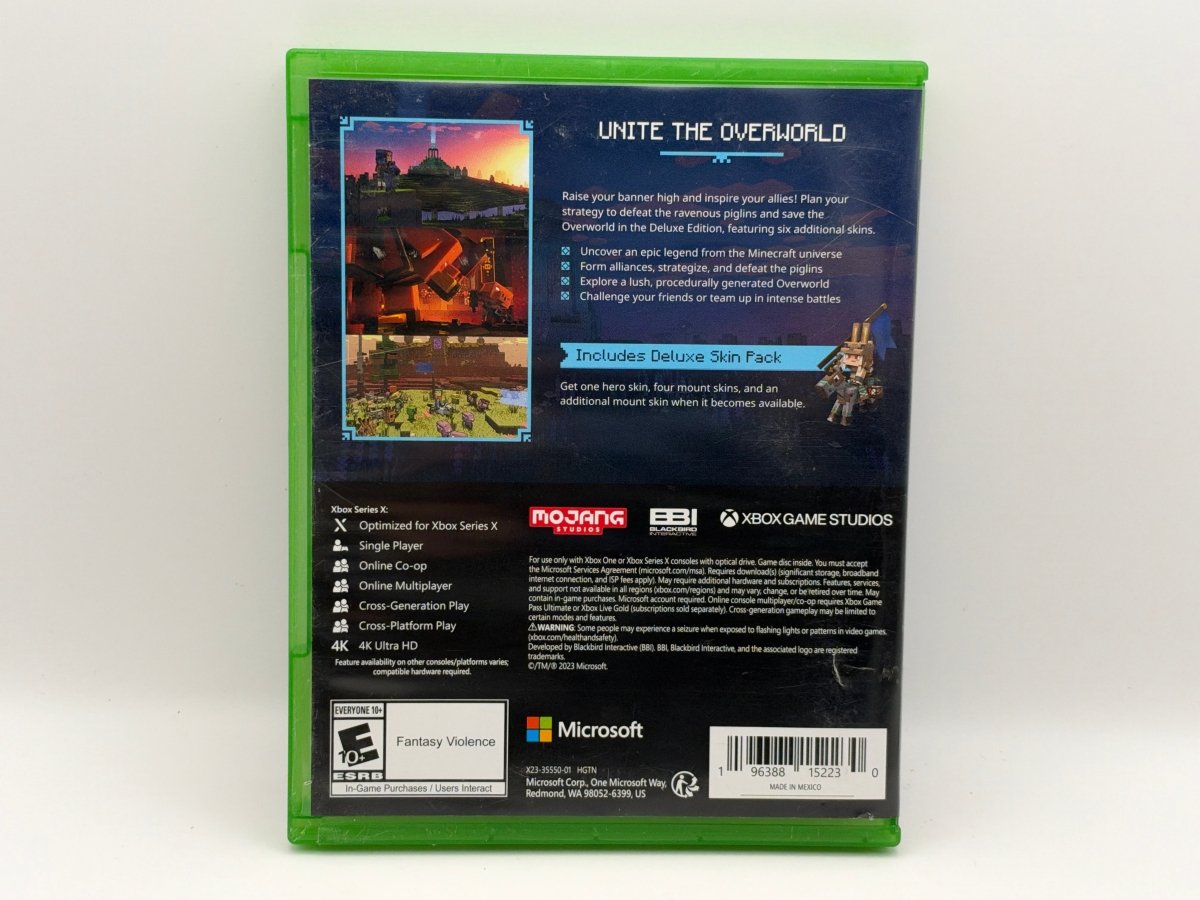 Minecraft Legends: Deluxe Edition CL01 (CIB) Xbox Series X