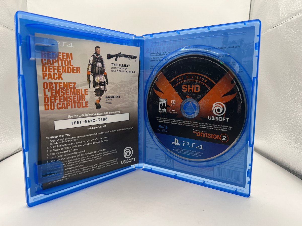 Tom Clancy's The Division 2 CL04 (CIB) PlayStation 4