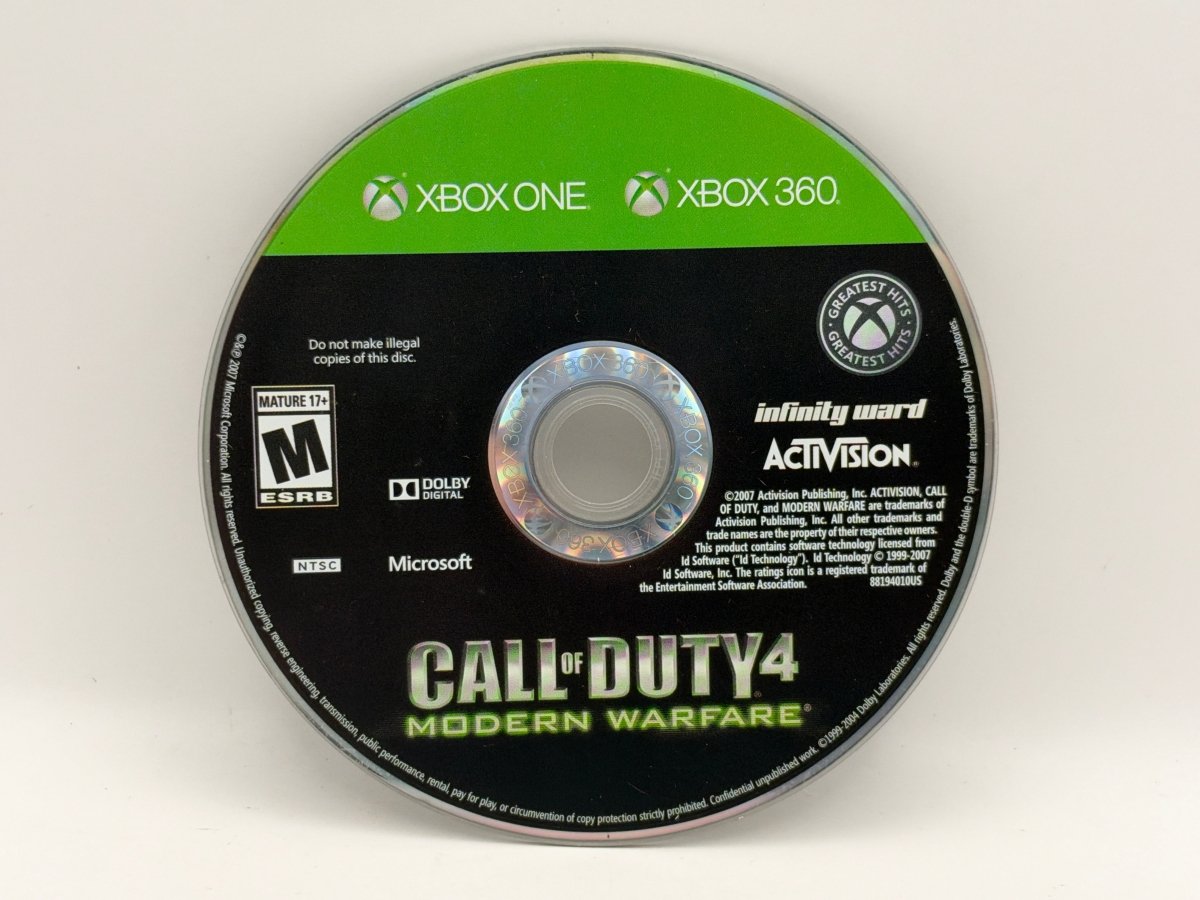 Call of Duty: Modern Warfare CL01 (Disc Only) Xbox One