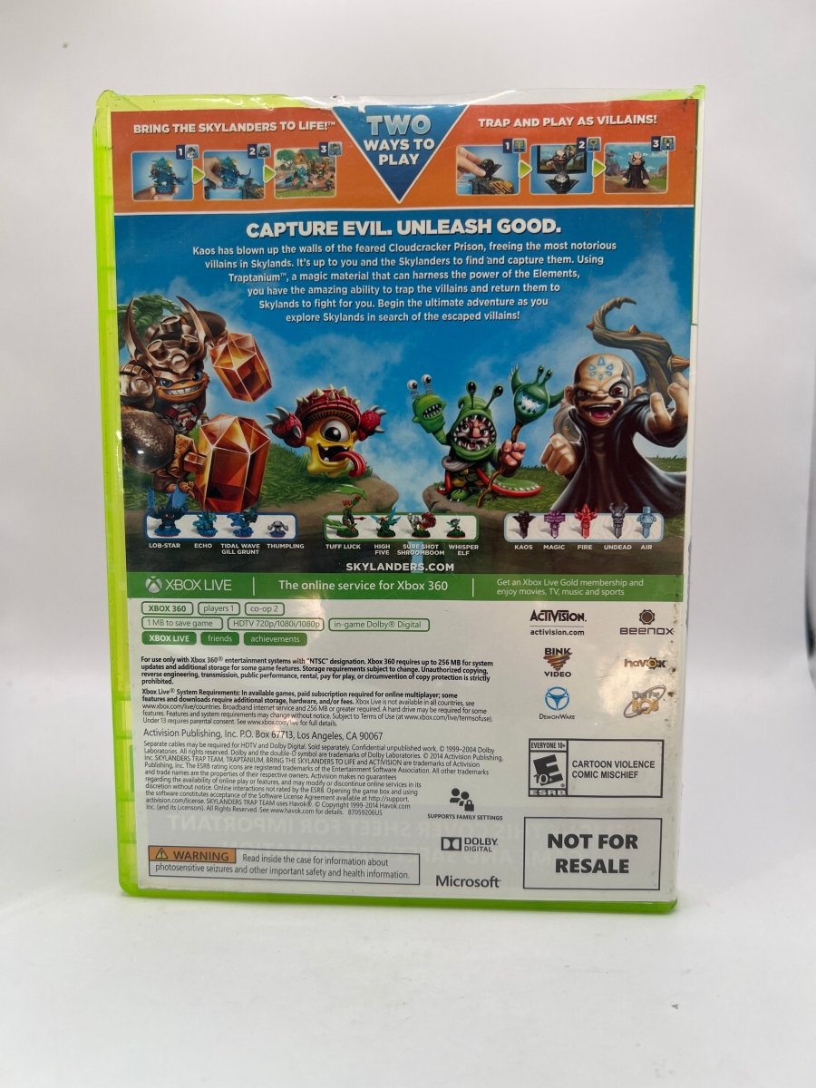 Skylanders: Trap Team CL01 (CIB) Xbox 360