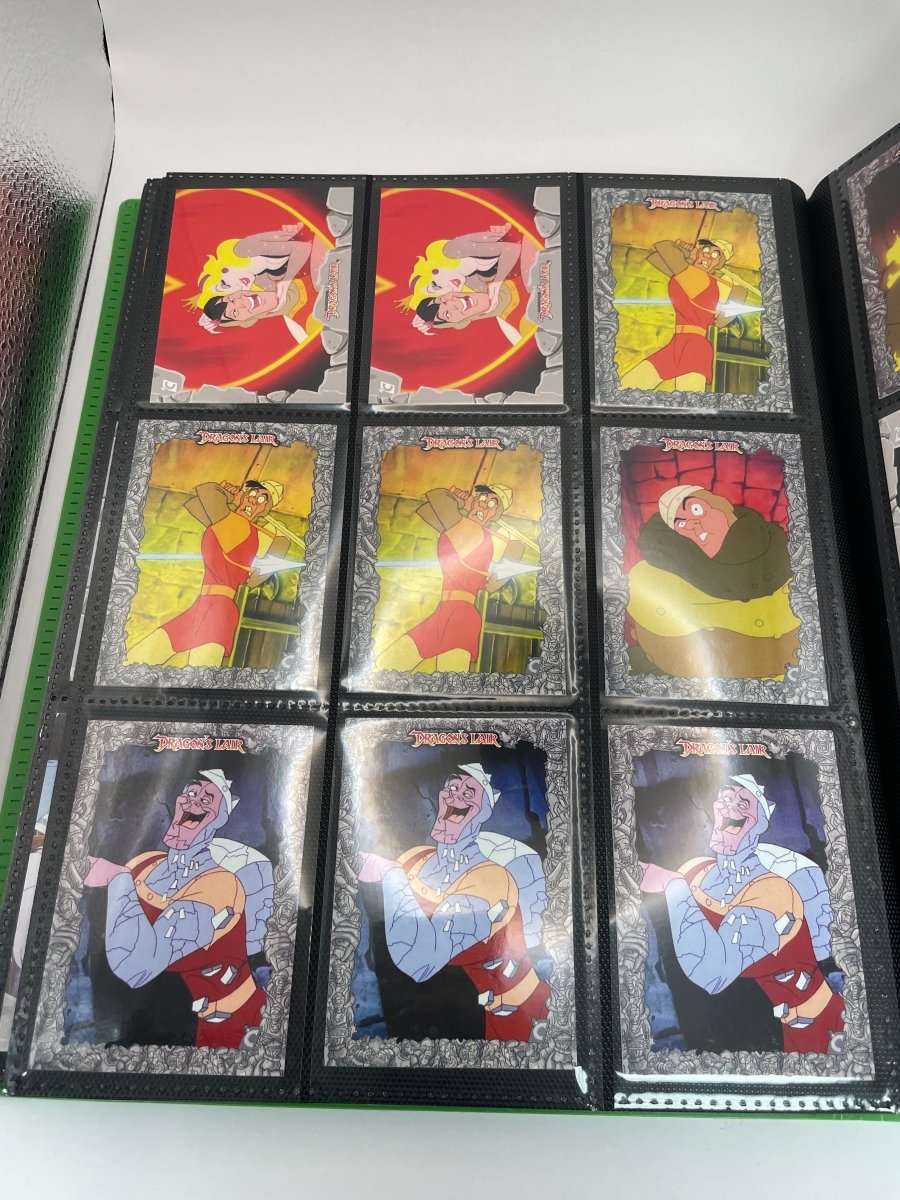 Fleer 1983 & 2024 Cardsmith Dragon's Lair Scratch Off Cards & Stickers Lot