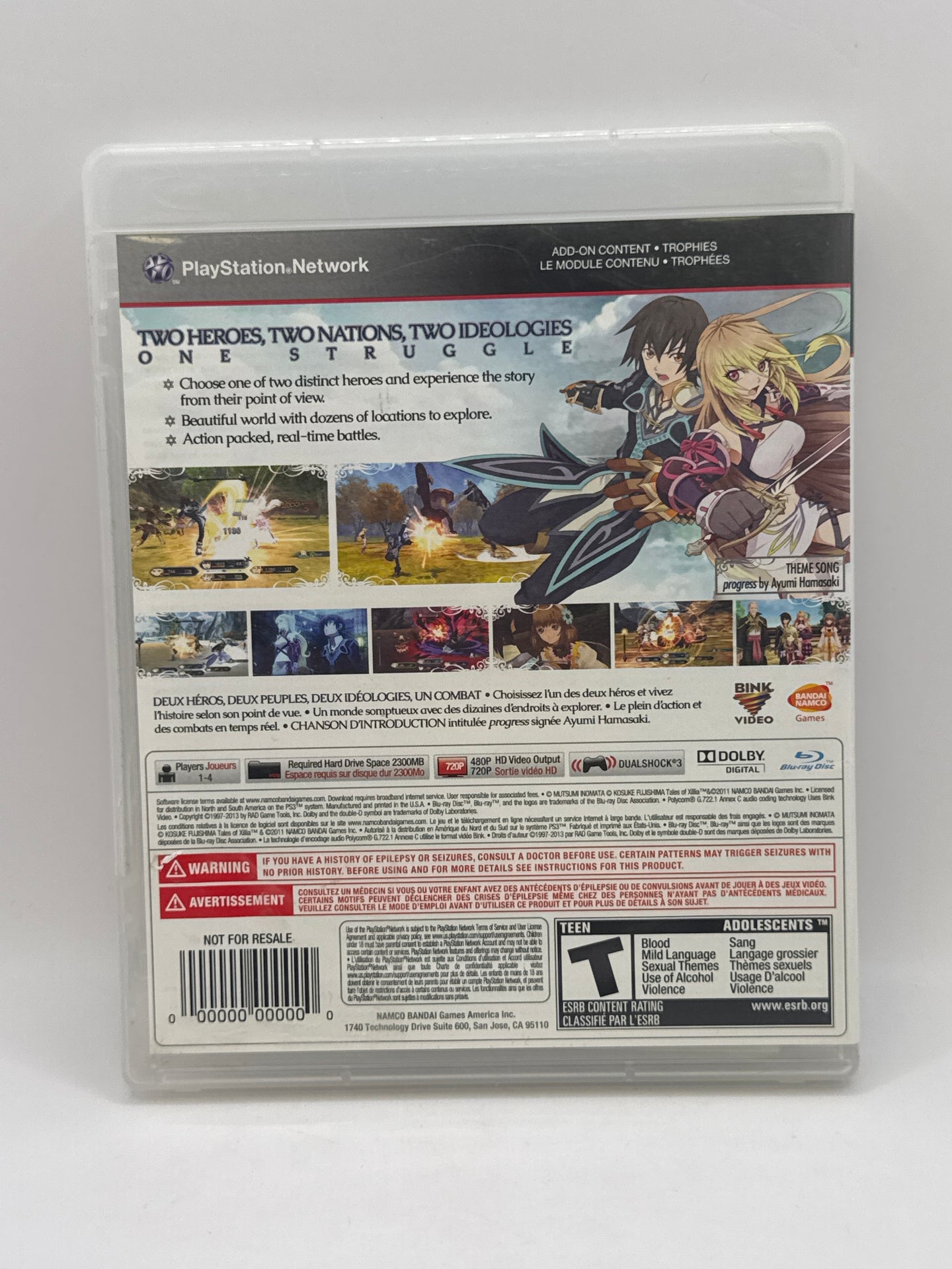 Tales of Xillia CL01 (CIB) PlayStation 3