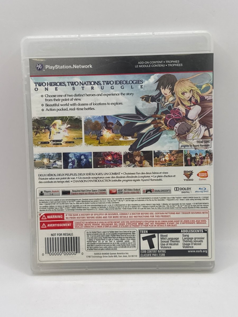 Tales of Xillia CL01 (CIB) PlayStation 3