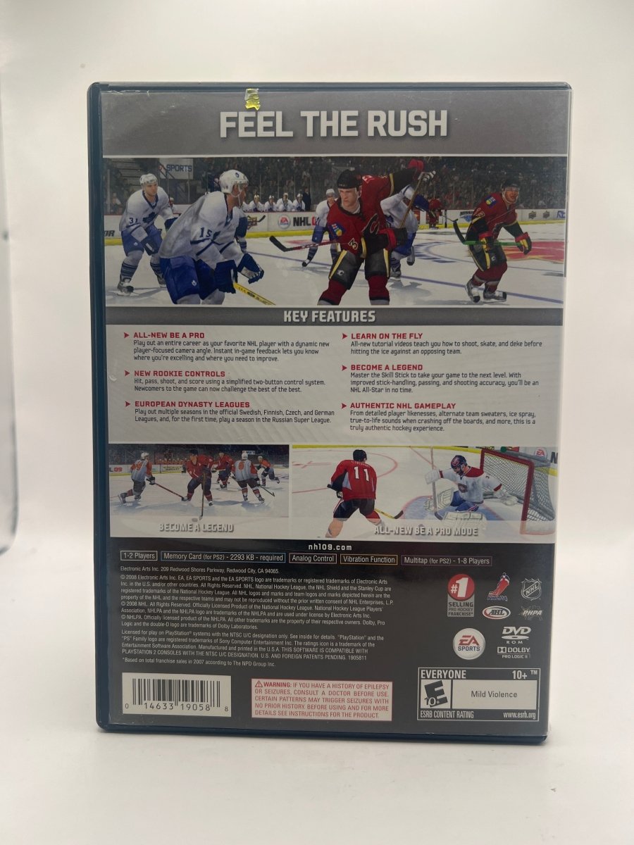 NHL 09 CL02 (CIB) PlayStation 2