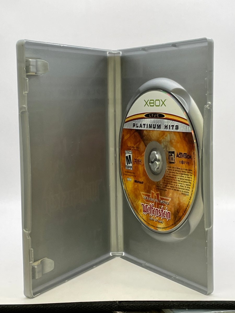 Return to Castle Wolfenstein [Platinum Hits] CL01 (Missing Manual) Original Xbox