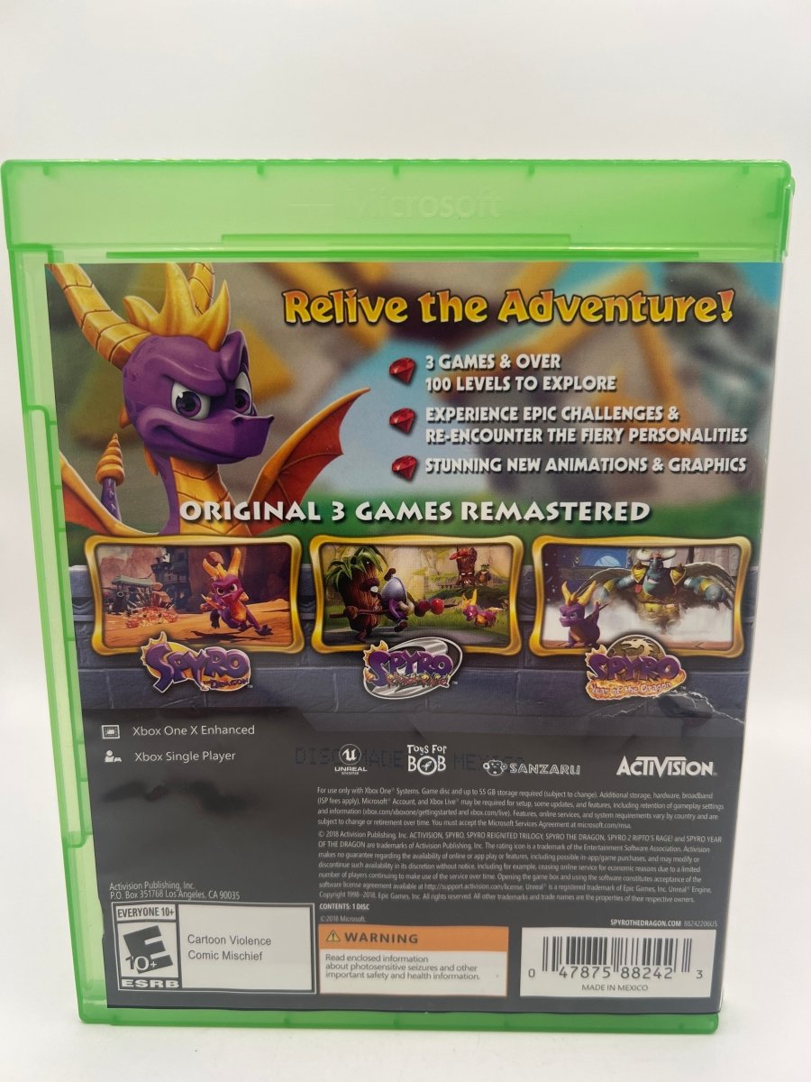 Spyro Reignited Trilogy CL01 (CIB) Xbox One