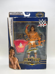 WWE Elite Collection Hall Of Fame Class Of 2004 Tito Santana Signed Action Figure