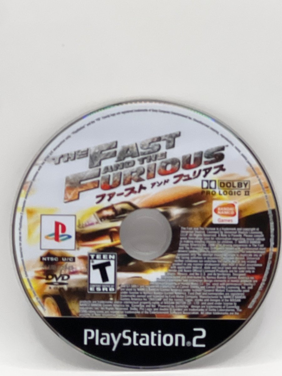 Fast and the Furious CL02 (Disc Only) PlayStation 2