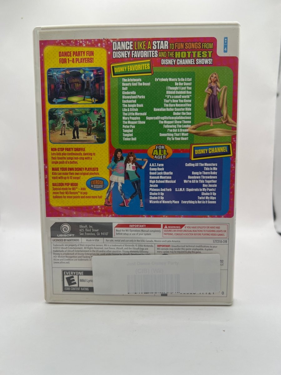 Just Dance Disney Party CL01 (CIB) Nintendo Wii