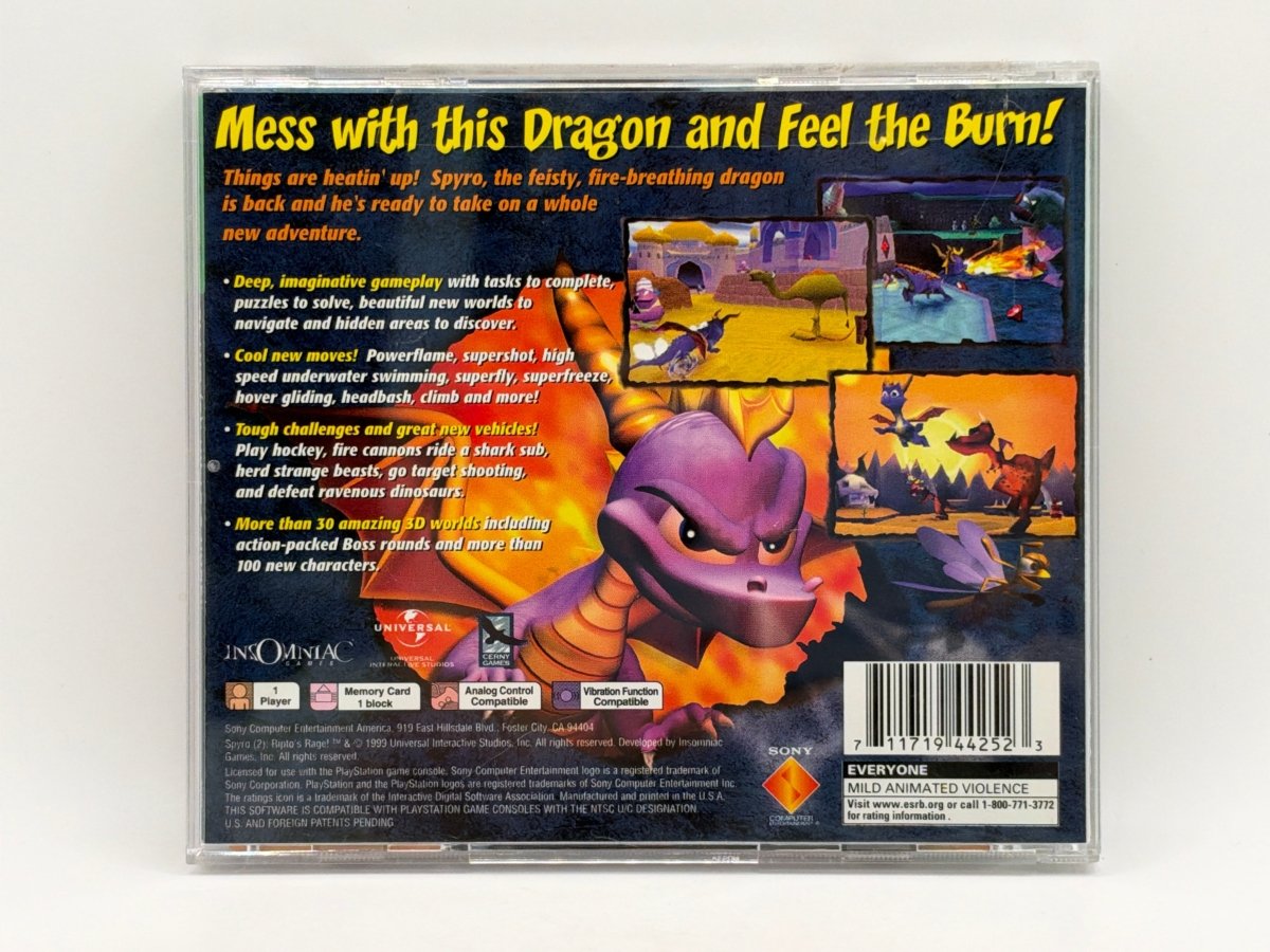 Spyro Ripto's Rage [Greatest Hits] CL01 (CIB) Playstation One