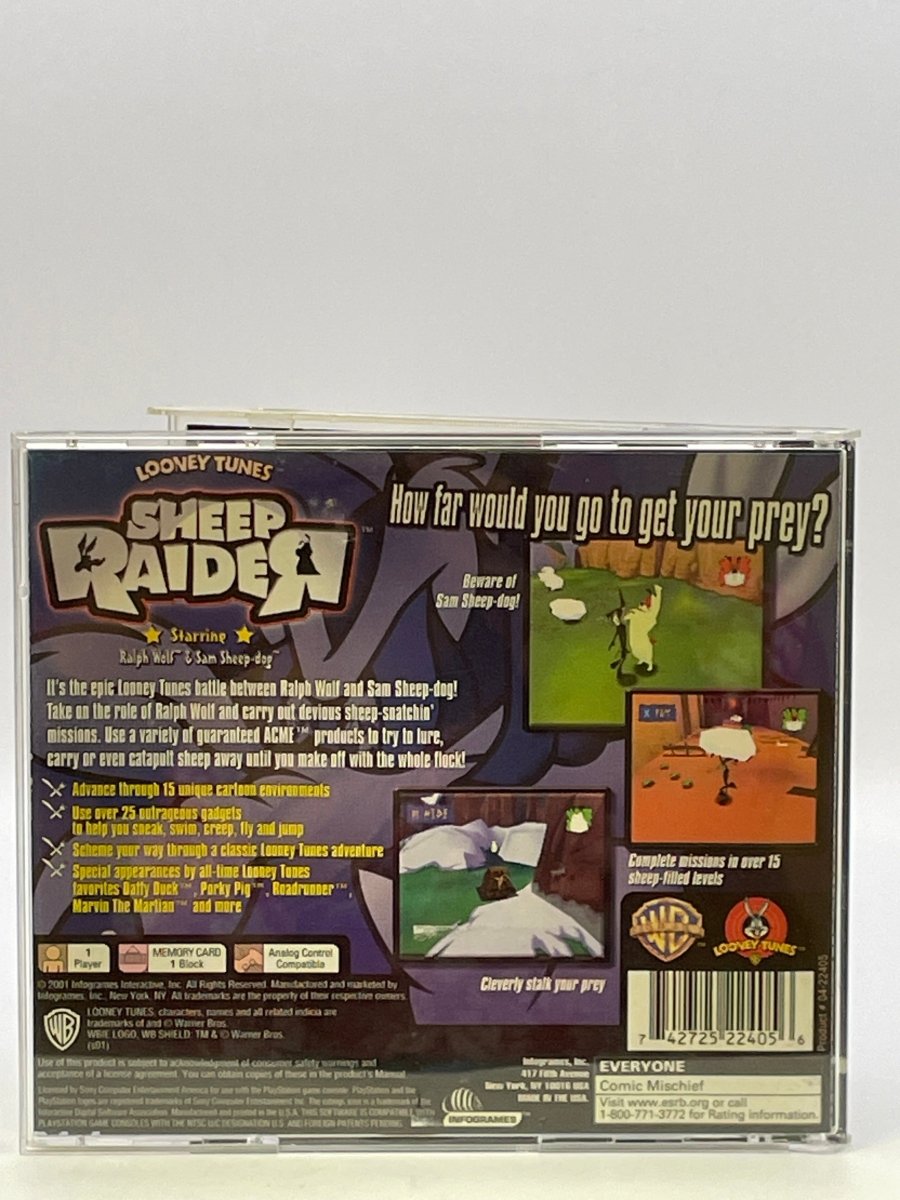 Sheep Raider CL01 (CIB) Playstation One